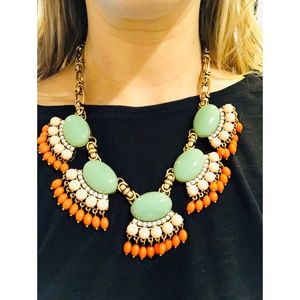 J.Crew Collection Art Deco Statement Necklace
